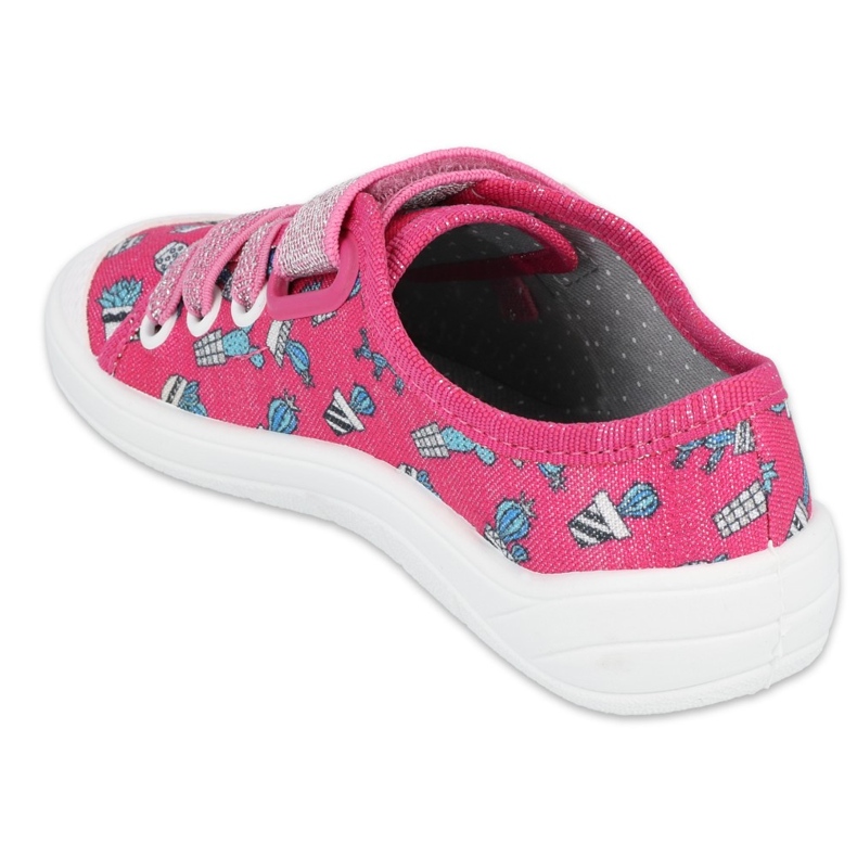 Scarpe per bambini Befado 251X167 rosa d'argento 2