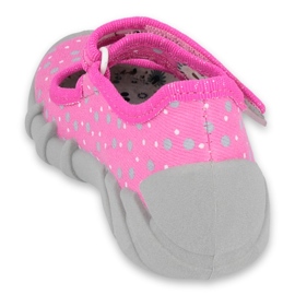 Scarpe per bambini Befado 109P209 rosa grigio 2