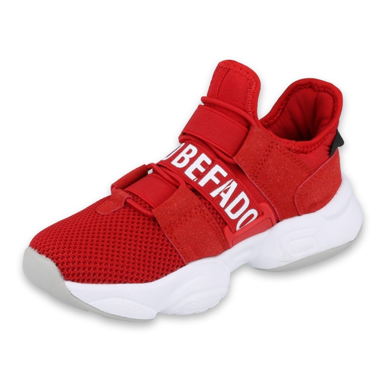 Scarpe giovanili Befado 516Q064 rosso 1