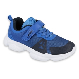 Scarpe giovanili Befado 516Q056 nero blu 1