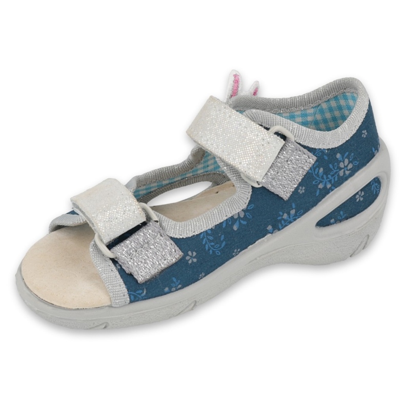 Scarpe per bambini Befado pu 065P154 blu navy blu grigio multicolore 1