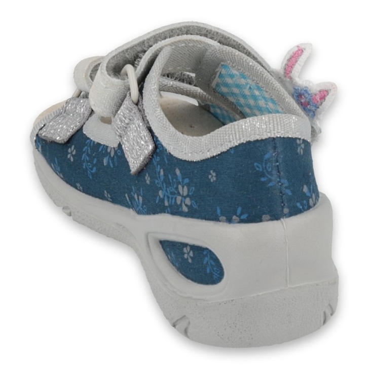 Scarpe per bambini Befado pu 065P154 blu navy blu grigio multicolore 2