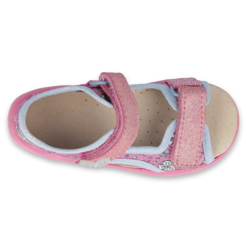 Scarpe per bambini Befado pu 065P147 rosa multicolore 1