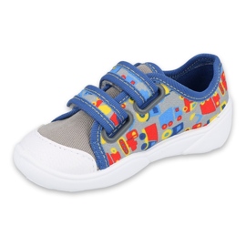Scarpe per bambini Befado 907P128 blu grigio multicolore 1