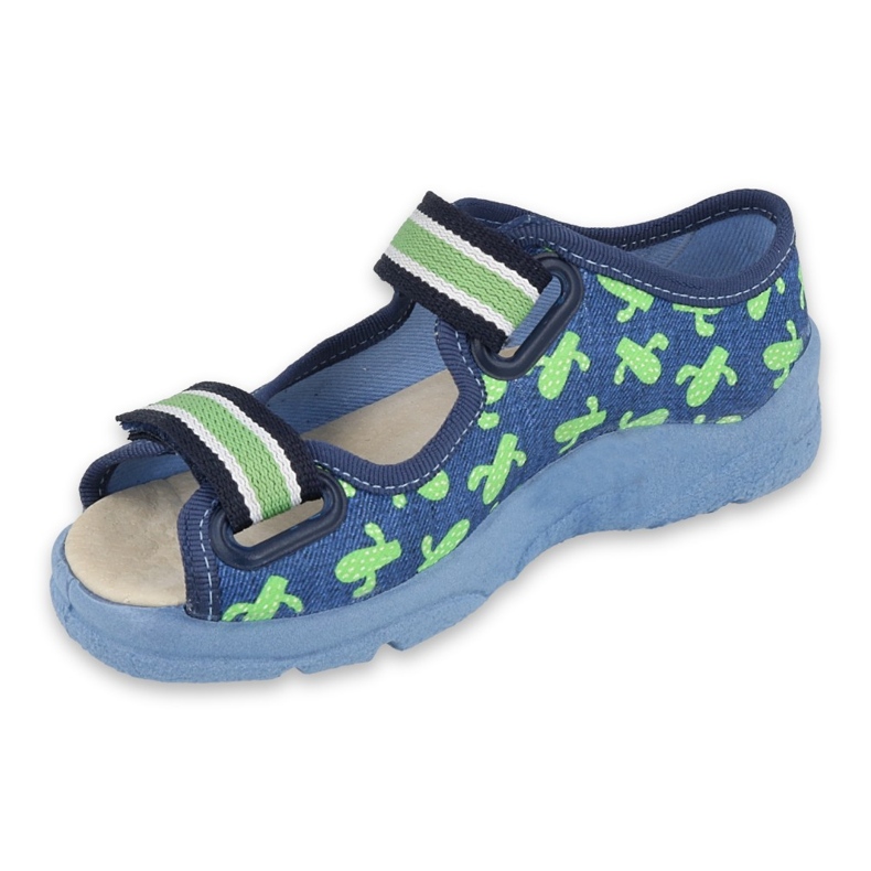 Scarpe per bambini Befado 869X147 blu verde 1