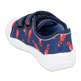 Scarpe per bambini Befado 907P133 rosso blu navy 2