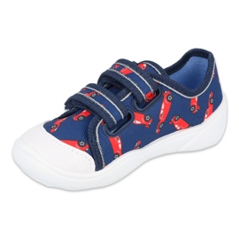 Scarpe per bambini Befado 907P133 rosso blu navy 1