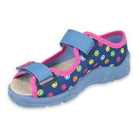Scarpe per bambini Befado 869Y150 blu rosa multicolore 1