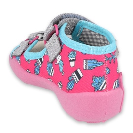 Scarpe per bambini Befado gialle 342P026 blu rosa argento 2