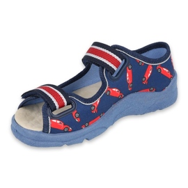 Scarpe per bambini Befado 869X149 rosso blu navy 1