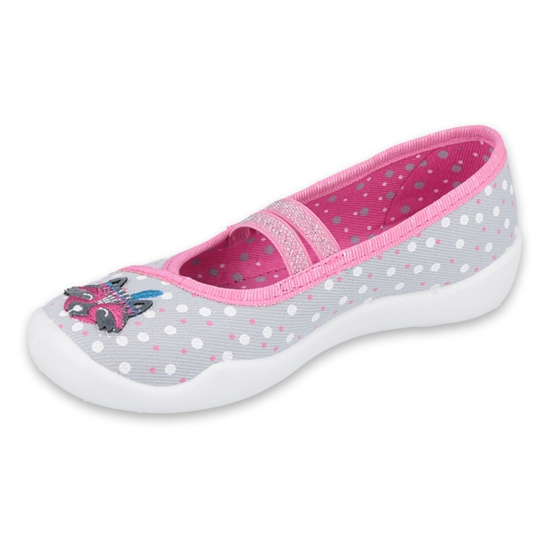 Scarpe per bambini Befado 116X285 rosa grigio 1