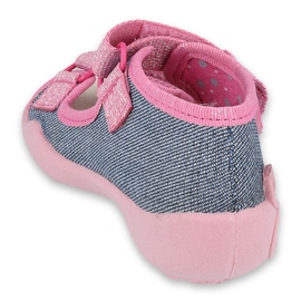 Scarpe per bambini Befado gialle 342P017 rosa 2