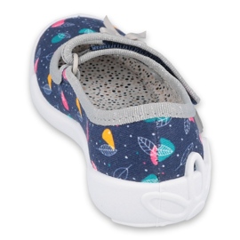 Scarpe per bambini Befado 114X429 blu navy grigio multicolore 2