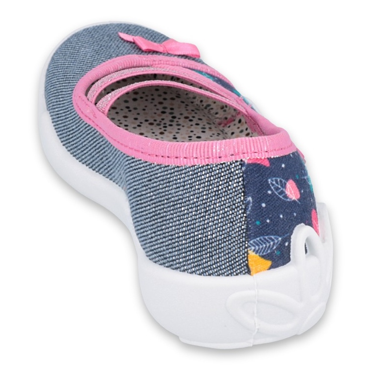 Scarpe per bambini Befado 116X286 blu navy rosa grigio multicolore 2