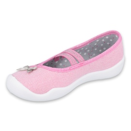 Scarpe per bambini Befado 116X283 rosa grigio 1