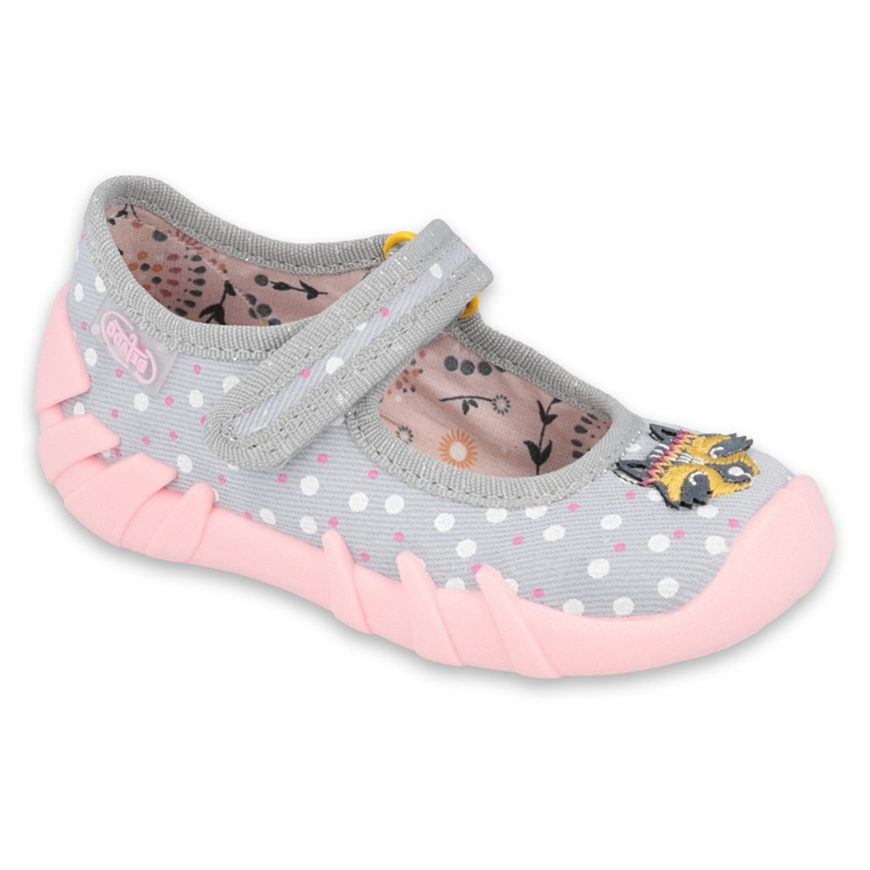 Scarpe per bambini Befado 109P208 rosa grigio multicolore 1
