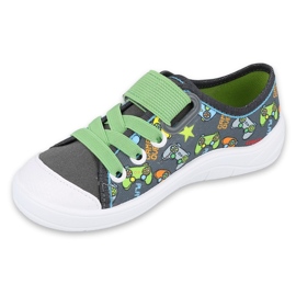 Scarpe per bambini Befado 251Y164 grigio multicolore verde 1