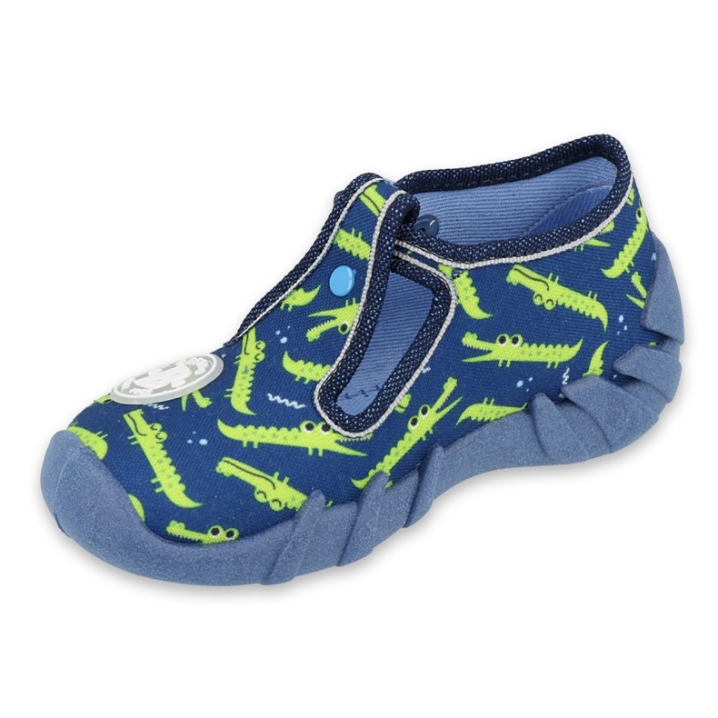 Scarpe per bambini Befado 110P410 blu navy verde 1
