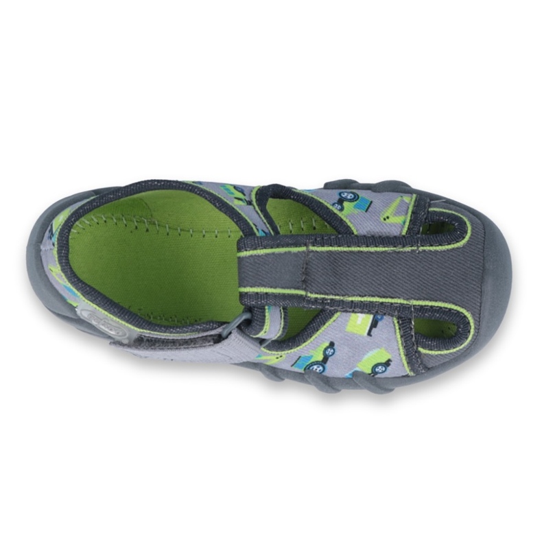 Scarpe per bambini Befado 190P094 grigio multicolore verde 1