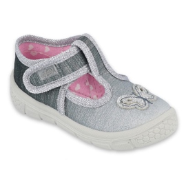 Scarpe per bambini Befado 533P006 argento grigio 1