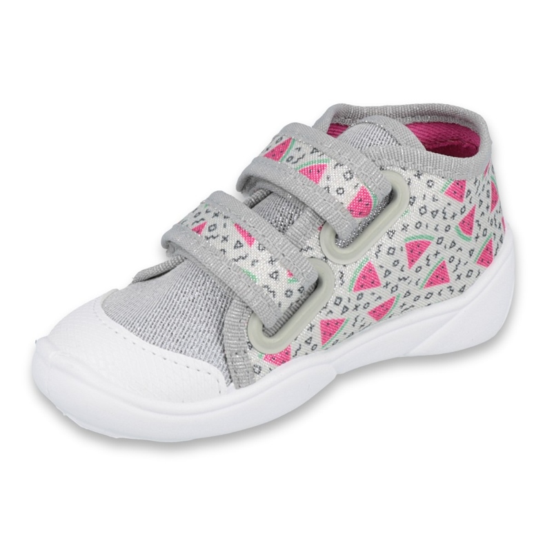 Scarpe per bambini Befado arancione 212P067 rosa argento grigio 1