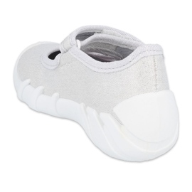 Scarpe veloci argento per bambini Befado 109P222 d'argento grigio 2