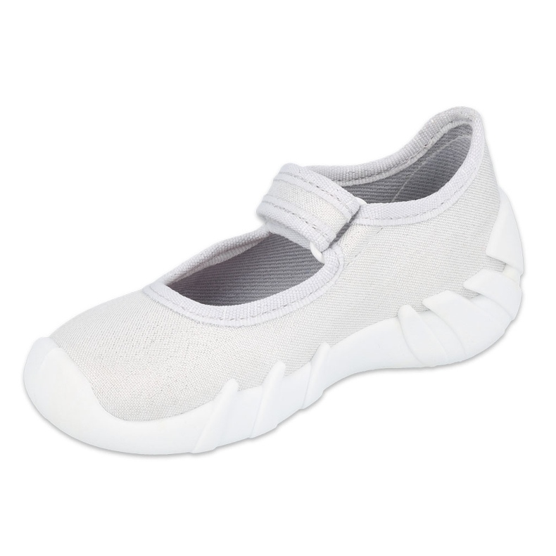 Scarpe veloci argento per bambini Befado 109P222 d'argento grigio 1