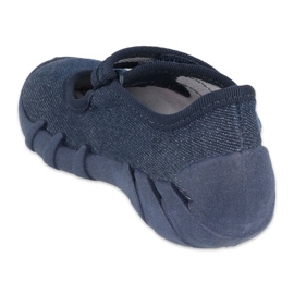 Scarpe Befado speedy blu navy per bambini 109P226 d'argento 2