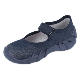 Scarpe Befado speedy blu navy per bambini 109P226 argento 1