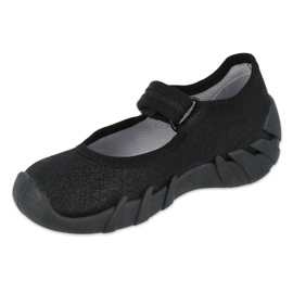 Scarpe nere veloci Befado per bambini 109P227 nero d'argento 1