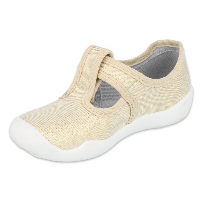 Scarpe per bambini Befado blanka oro 115X003 beige d'oro 1