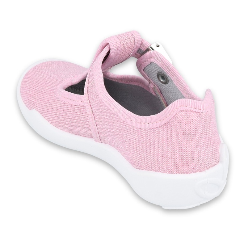 Scarpe per bambini Befado blanka rosa 115X002 argento 2
