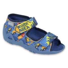 Scarpe per bambini Befado 250P096 d'argento multicolore 1