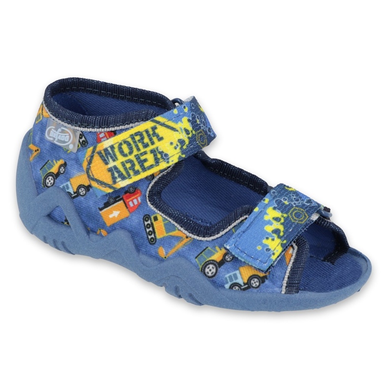 Scarpe per bambini Befado 250P096 d'argento multicolore 1