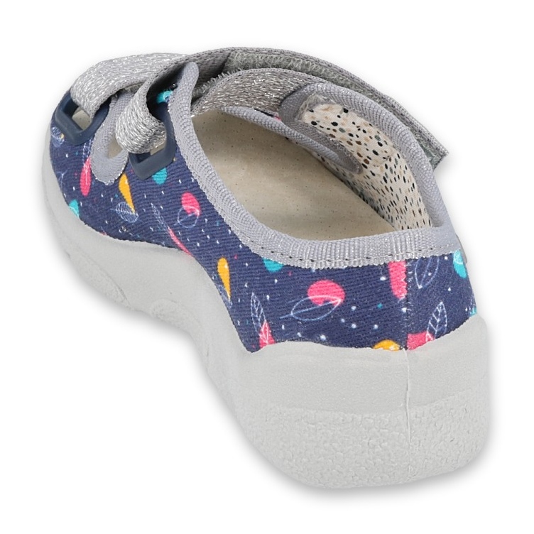 Scarpe per bambini Befado 869X144 blu navy rosa grigio 2