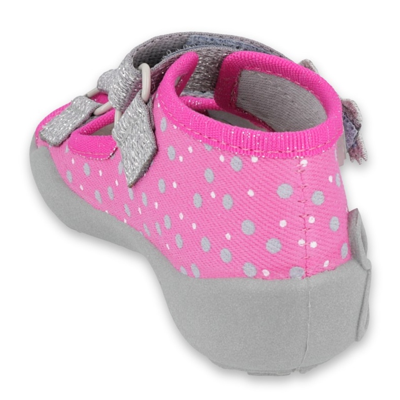 Scarpe da bambino gialle Befado 342P016 rosa argento grigio 2
