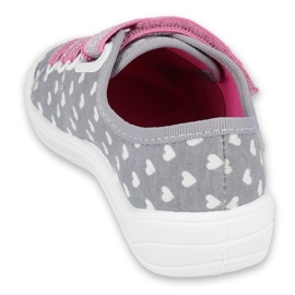 Scarpe per bambini Befado 251X159 rosa grigio 2
