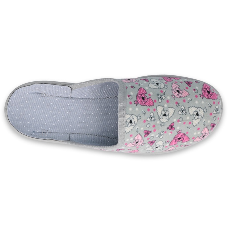 Scarpe colorate per bambini Befado 707Y411 rosa grigio 2