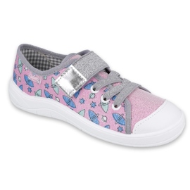 Scarpe per bambini Befado 251Y152 blu rosa grigio multicolore 2