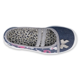 Scarpe per bambini Befado 116X279 blu navy rosa d'argento grigio 1