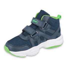 Scarpe per bambini Befado 516Y049 blu navy verde 1
