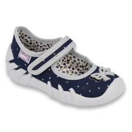 Scarpe per bambini Befado 109P202 blu navy grigio 2