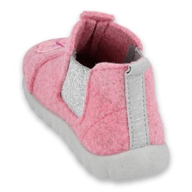Scarpe per bambini Befado 546P024 rosa argento 2