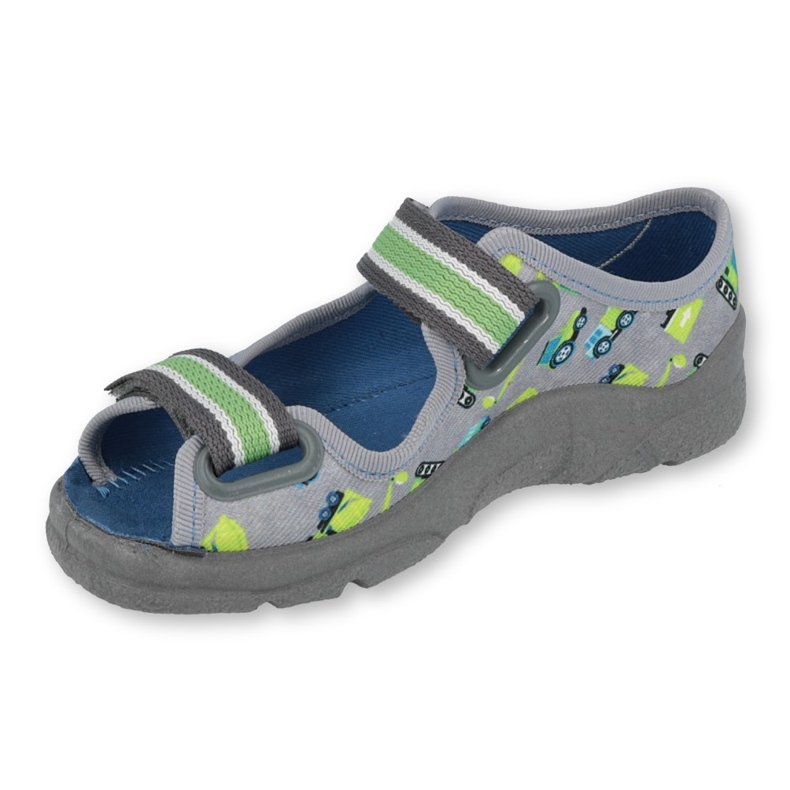 Scarpe per bambini Befado 969X155 grigio verde 1