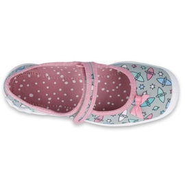 Scarpe per bambini Befado 114Y409 blu rosa grigio 1