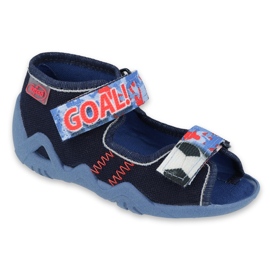 Scarpe per bambini Befado 250P054 rosso blu navy 1