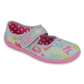 Scarpe per bambini Befado 945X430 rosa grigio multicolore 1