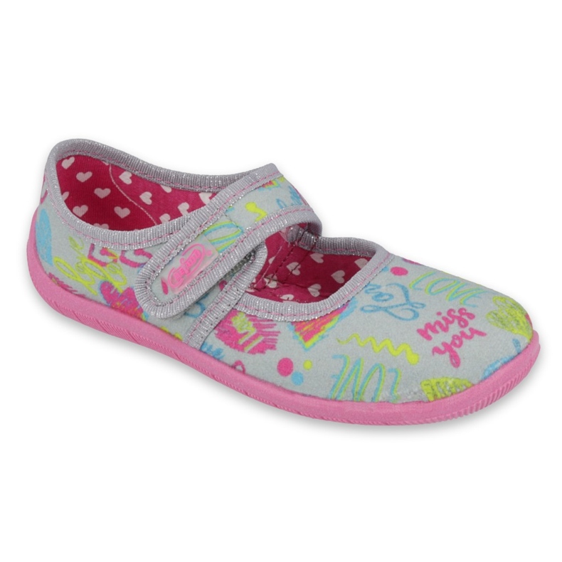 Scarpe per bambini Befado 945X430 rosa grigio multicolore 1