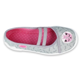 Scarpe per bambini Befado 116X278 rosa grigio 1