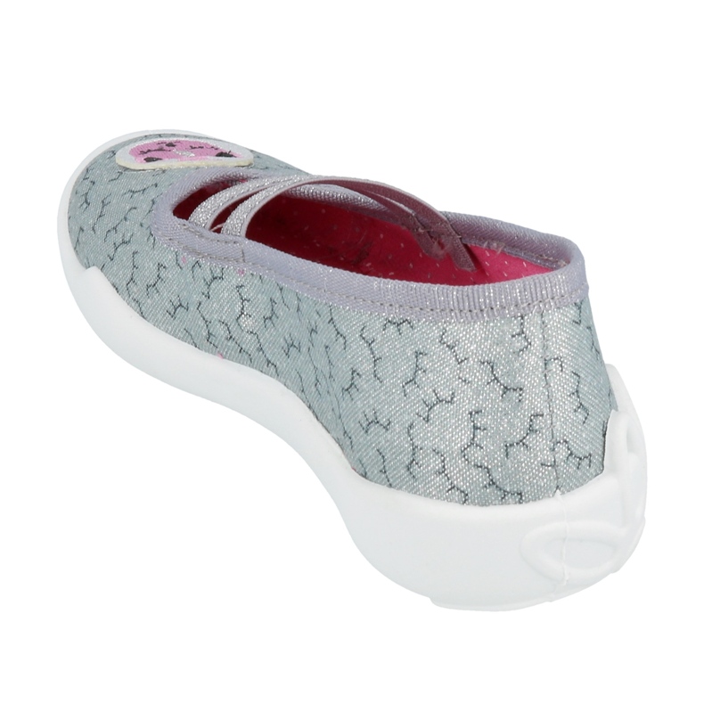 Scarpe per bambini Befado 116X278 rosa grigio 2